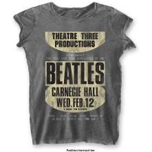 The Beatles, Tričko Carnegie Hall, Žena, Šedá