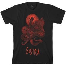 Gojira, Tričko Serpent Moon, Unisex, Čierna