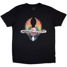 Journey, Tričko Tie-Dye Wings, Unisex, Čierna