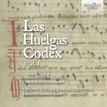 CD ARMONIOSOINCANTO / GRUPPO - LAS HUELGAS CODEX VOL. 1