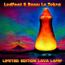 CD LEDFOOT & RONNI LE TEKRO - LIMITED EDITION LAVA LAMP