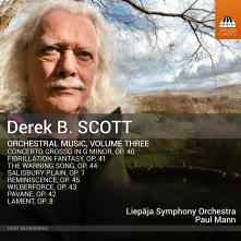 CD LIEPAJA SYMPHONY ORCHESTR - DEREK B. SCOTT: ORCHESTRAL MUSIC, VOL. 3