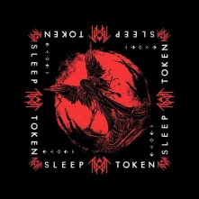 Sleep Token, Šatka Take Me Back To Eden, Unisex, Čierna