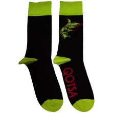 Queens of the Stone Age, Ponožky Green Hands, Unisex, Čierna
