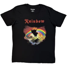 Rainbow, Tričko Rising, Unisex, Čierna