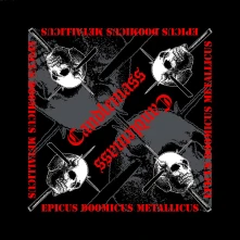 Candlemass, Šatka Epicus Doomicus Metallicus, Unisex, Čierna