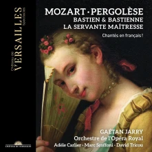 CD JARRY, GAETAN / ORCHESTRE - MOZART: BASTIEN ET BASTIENNE / PERGOLESI: LA SERVANTE