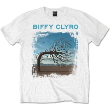 Biffy Clyro, Tričko Opposites White, Unisex, Biela