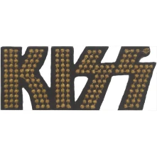 Nažehlovačka Gold Studded Logo