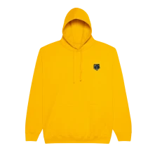 H16, Mikina Logo Hoodie, Muž, Zlatá