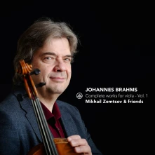 Mikhail Zemtsov, CD JOHANNES BRAHMS: COMPLETE WORKS FOR VIOLA - VOL. 1