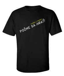 Tričko Poďme sa hrať