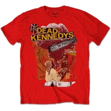 Dead Kennedys, Tričko Kill The Poor, Unisex, Červená