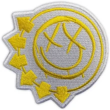 Nažehlovačka Yellow Six-Arrow Smile