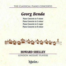 CD GEORG BENDA: PIANO CONCERTO IN F MINOR, G MINOR, G MAJOR, B MINOR
