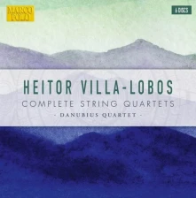 CD DANUBIUS QUARTET - VILLA-LOBOS: COMPLETE STRING QUARTETS