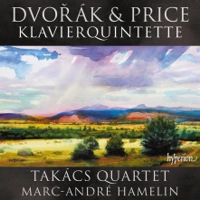 CD DVORAK & PRICE PIANO QUINTETS