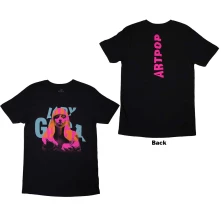Lady Gaga, Tričko Artpop Cover, Unisex, Čierna