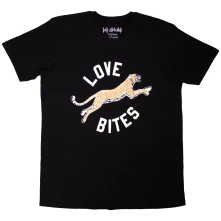 Def Leppard, Tričko Love Bites Leap, Unisex, Čierna