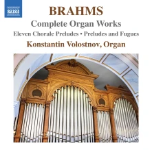 CD VOLOSTNOV, KONSTANTIN - BRAHMS: COMPLETE ORGAN WORKS