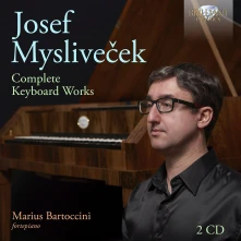 CD BARTOCCINI, MARIUS - JOSEF MYSLIVECEK: COMPLETE KEYBOARD WORKS