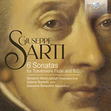 CD Miszczyszyn, Giovanni ... - Giuseppe Sarti: 6 Sonatas For Traversiere Flute and B.C.