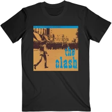 The Clash, Tričko Black Market, Unisex, Čierna