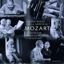 CD Gerstein, Kirill / Ferenc - Sonatas For Piano Four Hands Kv521 & 497