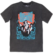 The Rolling Stones, Tričko Psych Montage, Unisex, Šedá