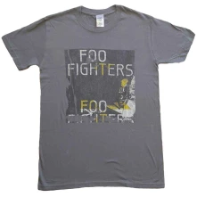 Foo Fighters, Tričko Guitar, Unisex, Šedá