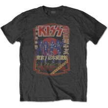 Kiss, Tričko Destroyer Tour '78, Unisex, Šedá