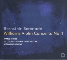 CD Ehnes, James - Williams: Violin Concerto No. 1 - Bernstein: Serenade