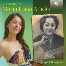 CD MILANI, CINZIA - A TRIBUTE TO MARIA LUISA ANIDO