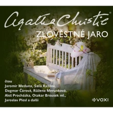 Agatha Christie, CD Zlověstné jaro (čtou čte: Růžena Merunková, Saša Rašilov, Jaroslav Meduna, Otakar 
