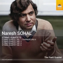 Piatti Quartet, CD NARESH SOHAL: STRING Q...