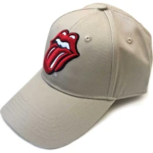 The Rolling Stones, Šiltovka Classic Tongue, Unisex, Natural