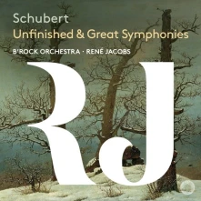 CD B'ROCK ORCHESTRA / RENE J - SCHUBERT: UNFINISHED & GREAT SYMPHONIES