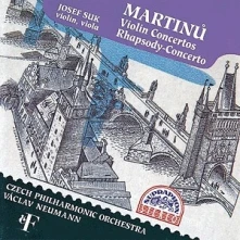 CD Martinů: Koncerty pro housle č. 1 a 2