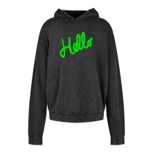 Mikina Green Hello Premium Hoodie
