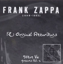 CD FZ ORIGINAL RECORDINGS - STEVE VAI ARCHIVES VOL. 2