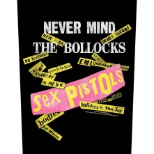 Nažehlovačka Never Mind the Bollocks Album Tracks Black