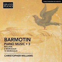 CD WILLIAMS, CHRISTOPHER - PIANO MUSIC VOL. 3