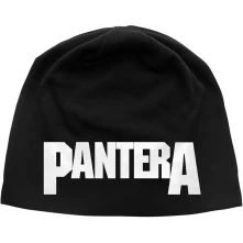 Pantera, Čapica Logo, Unisex, Čierna
