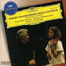 Anne-Sophie Mutter, Herbert von Karajan, Berliner Philharmoniker, CD KONCERTY PRO HOUSLE 3,5