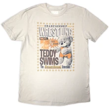 Teddy Swims, Tričko Wrestling, Unisex, Natural