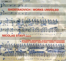 CD STAVY, NICOLAS / EKATERIN - WORKS UNVEILED