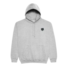 H16, Mikina Logo Hoodie, Muž, Šedá