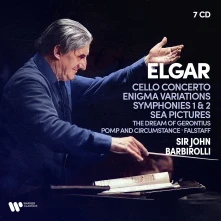 CD ELGAR: CELLO CONCERTO/ENIGMA VARIATIONS/SYMPHONIES 1 & 2/SEA PICTURES