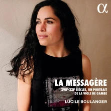 CD HERSANT, MARAIS & PESSON: LA MESSAGERE - XVII-XXIE SIECLES, UN PORTRAIT DE LA VIOLE DE GAMBE