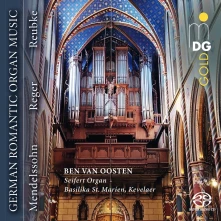 Ben van Oosten, CD MENDELSSOHN, REGER &AM...